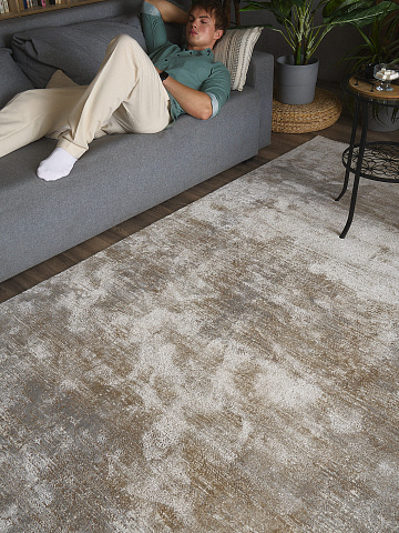 Турецкий прямой ковер diva pv91a