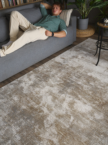 Турецкий прямой ковер diva pv91a